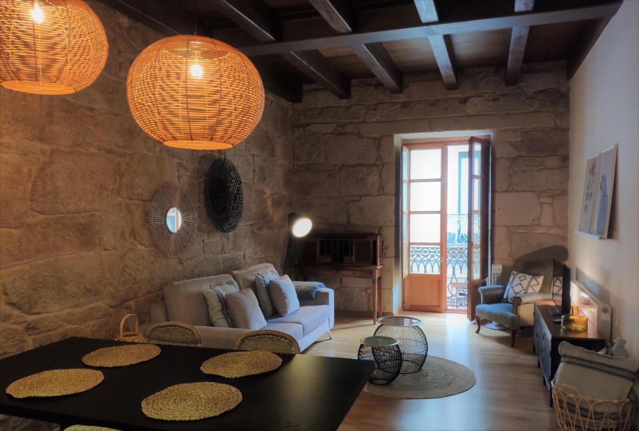 Exclusivo Apartamento En Edificio Historico Pontevedra Zewnętrze zdjęcie