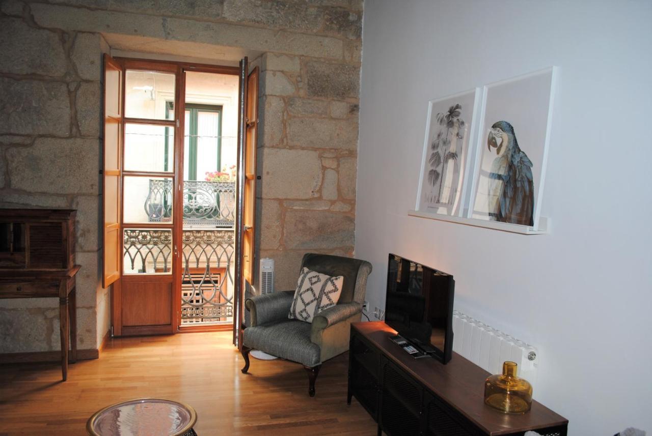 Exclusivo Apartamento En Edificio Historico Pontevedra Zewnętrze zdjęcie